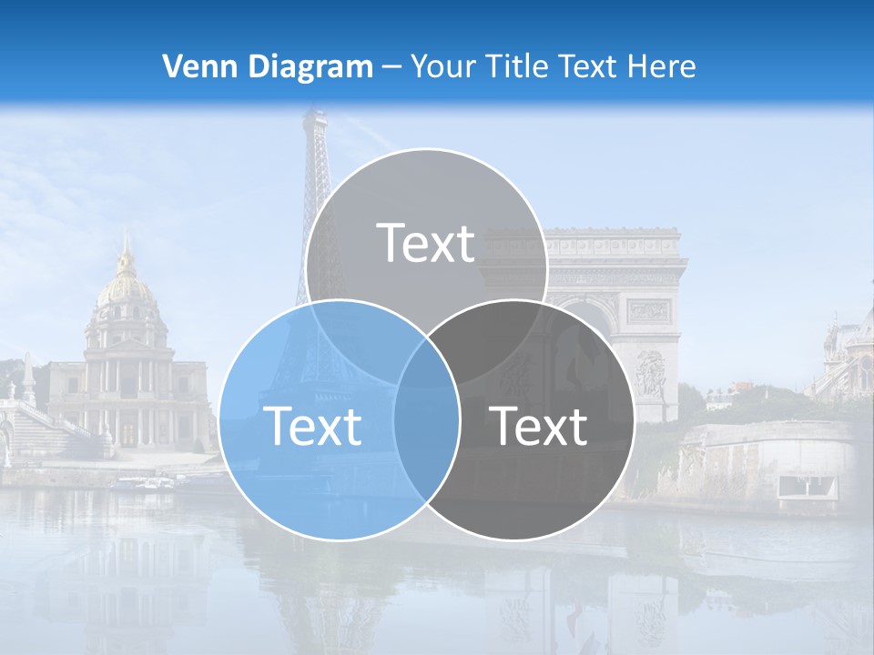 Paris Saintlouis Ciel PowerPoint Template