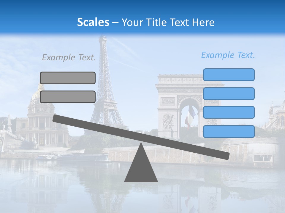 Paris Saintlouis Ciel PowerPoint Template