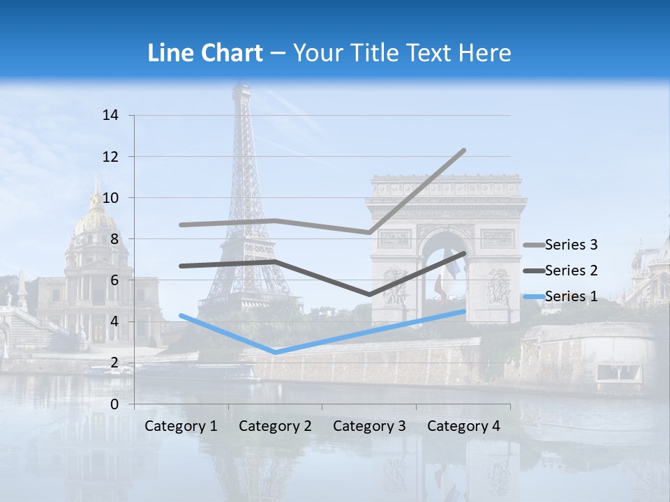 Paris Saintlouis Ciel PowerPoint Template