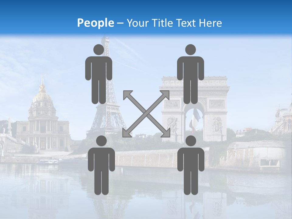 Paris Saintlouis Ciel PowerPoint Template