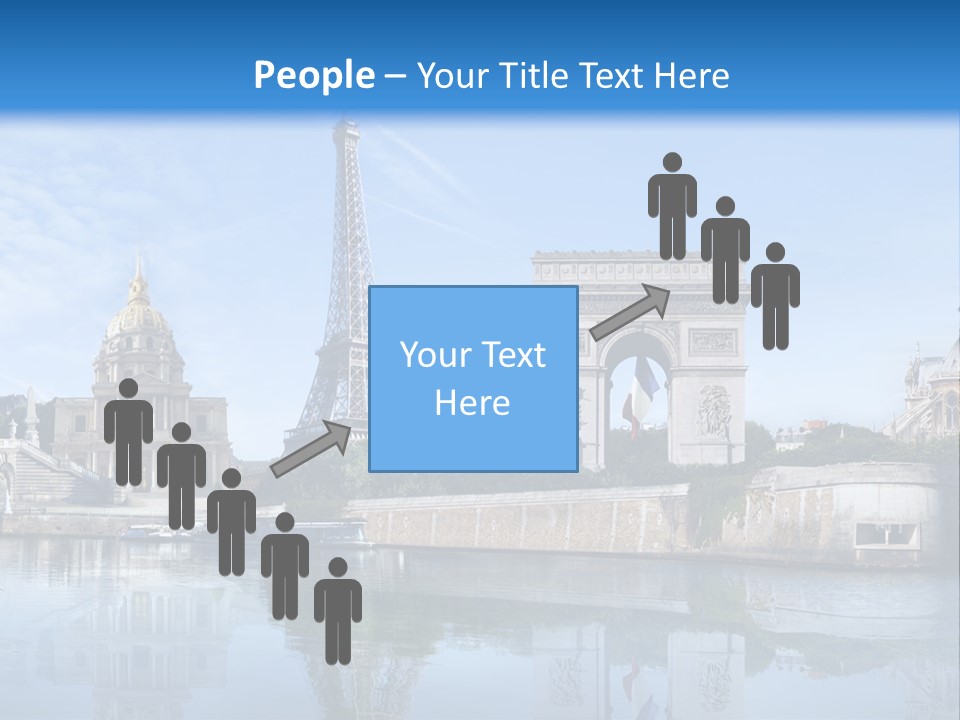 Paris Saintlouis Ciel PowerPoint Template