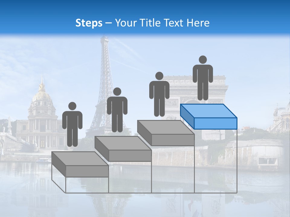 Paris Saintlouis Ciel PowerPoint Template