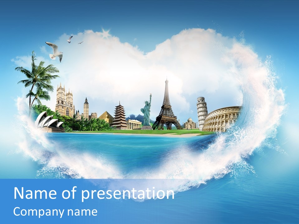 Nature Paris Business PowerPoint Template