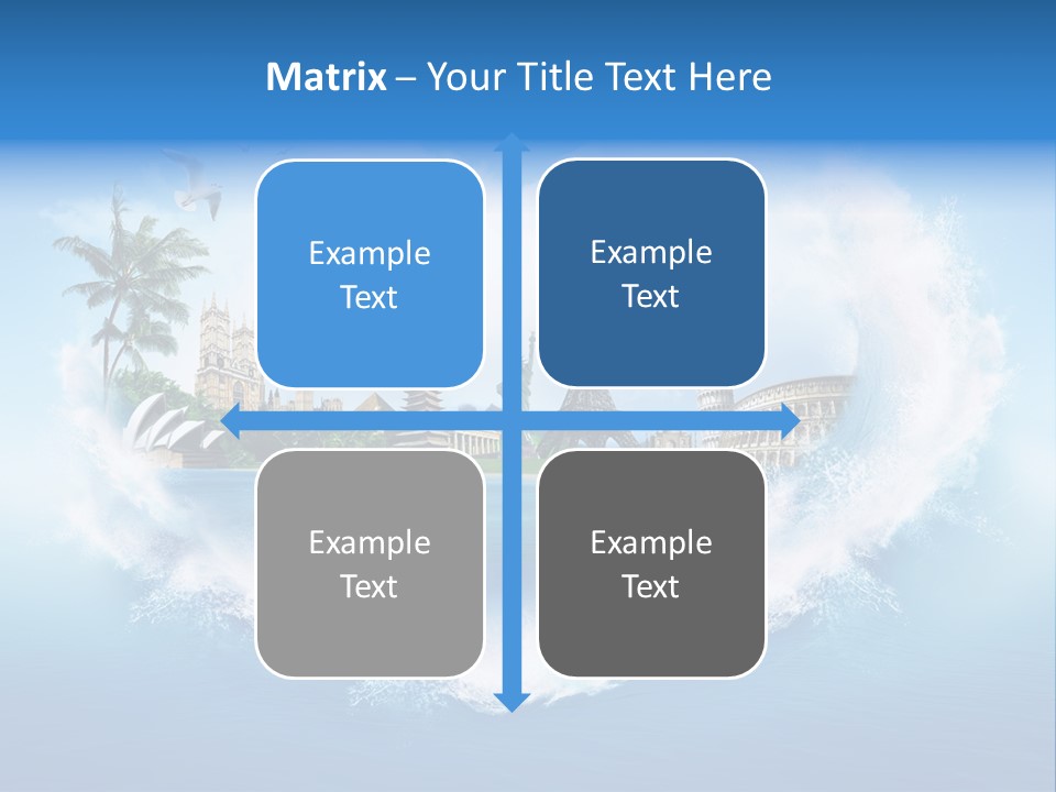 Nature Paris Business PowerPoint Template