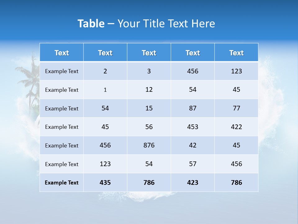 Nature Paris Business PowerPoint Template