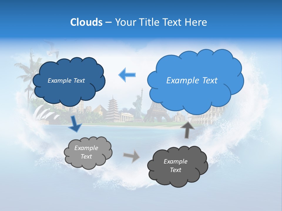 Nature Paris Business PowerPoint Template