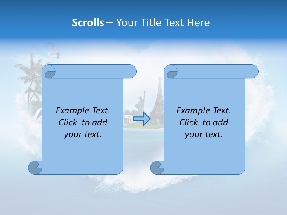 Nature Paris Business PowerPoint Template