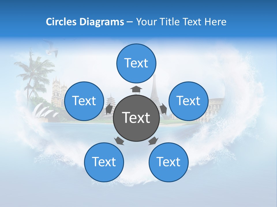 Nature Paris Business PowerPoint Template