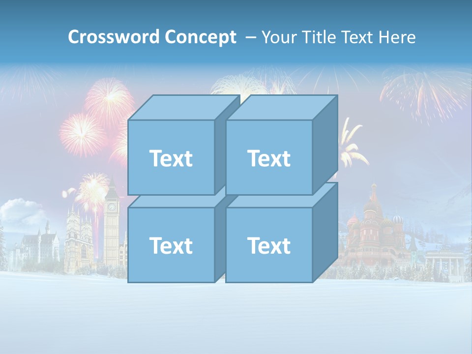 Rome Skiing Paris PowerPoint Template