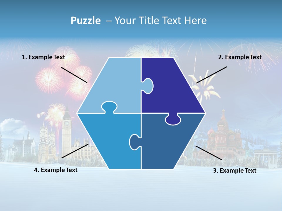 Rome Skiing Paris PowerPoint Template