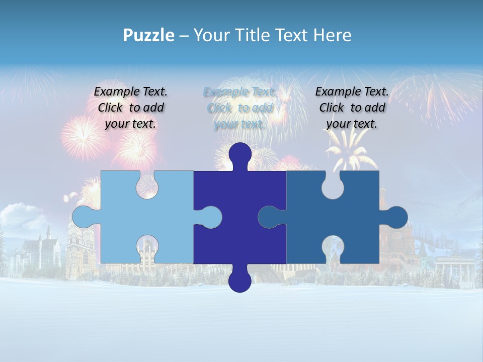 Rome Skiing Paris PowerPoint Template