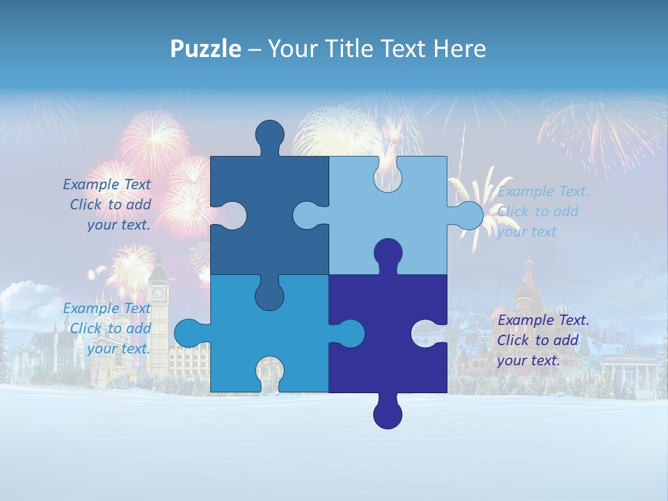 Rome Skiing Paris PowerPoint Template