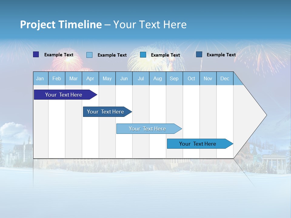 Rome Skiing Paris PowerPoint Template