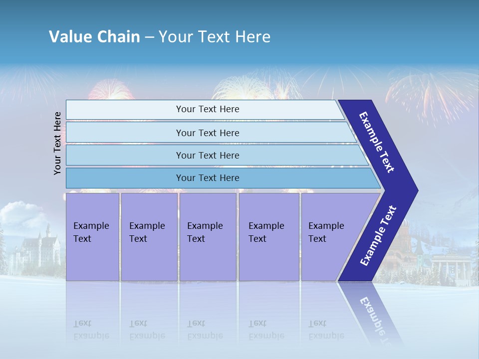 Rome Skiing Paris PowerPoint Template