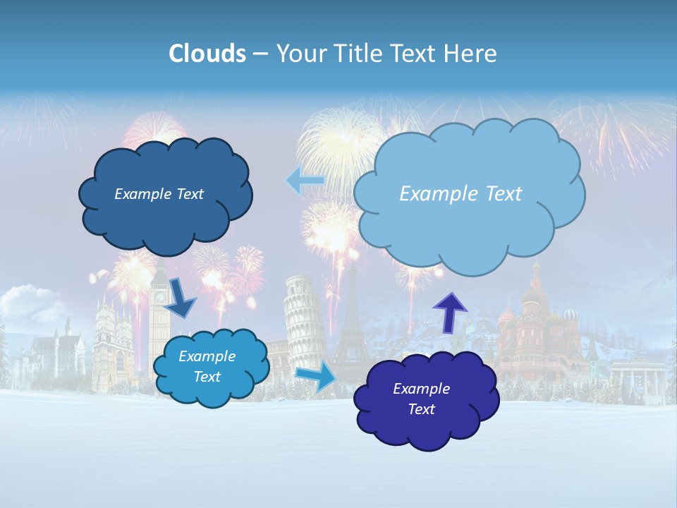 Rome Skiing Paris PowerPoint Template