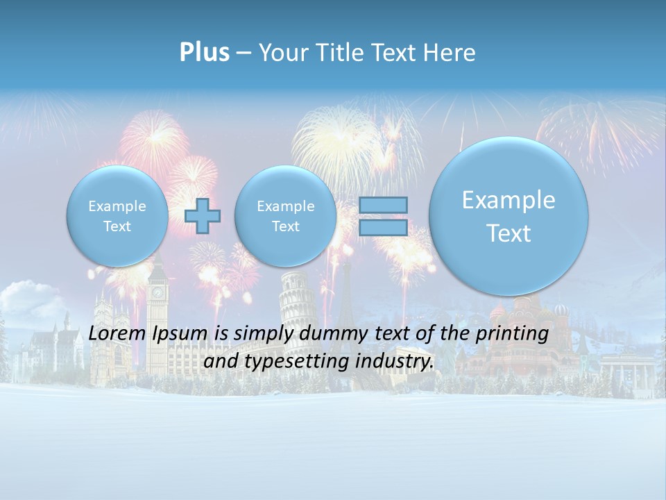 Rome Skiing Paris PowerPoint Template