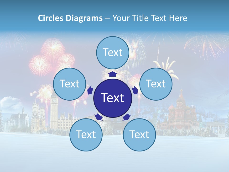 Rome Skiing Paris PowerPoint Template