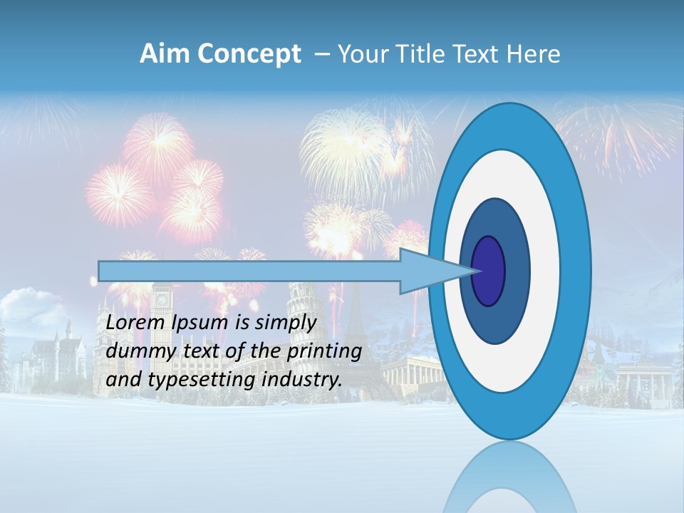 Rome Skiing Paris PowerPoint Template