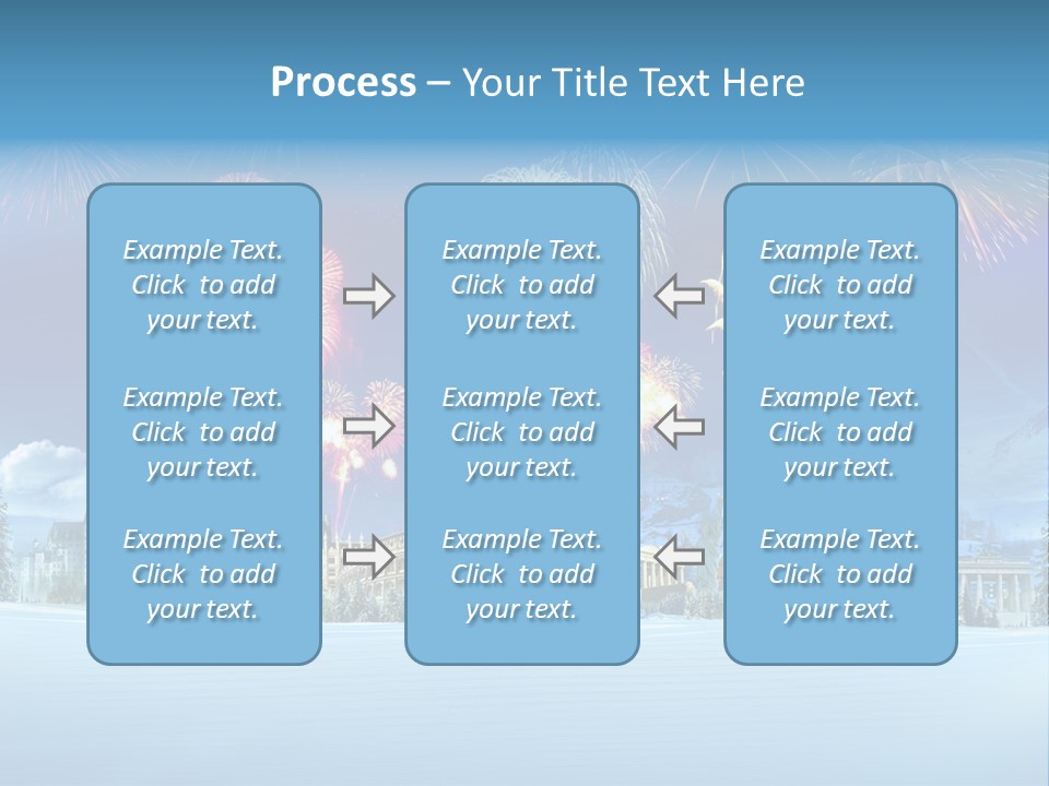 Rome Skiing Paris PowerPoint Template