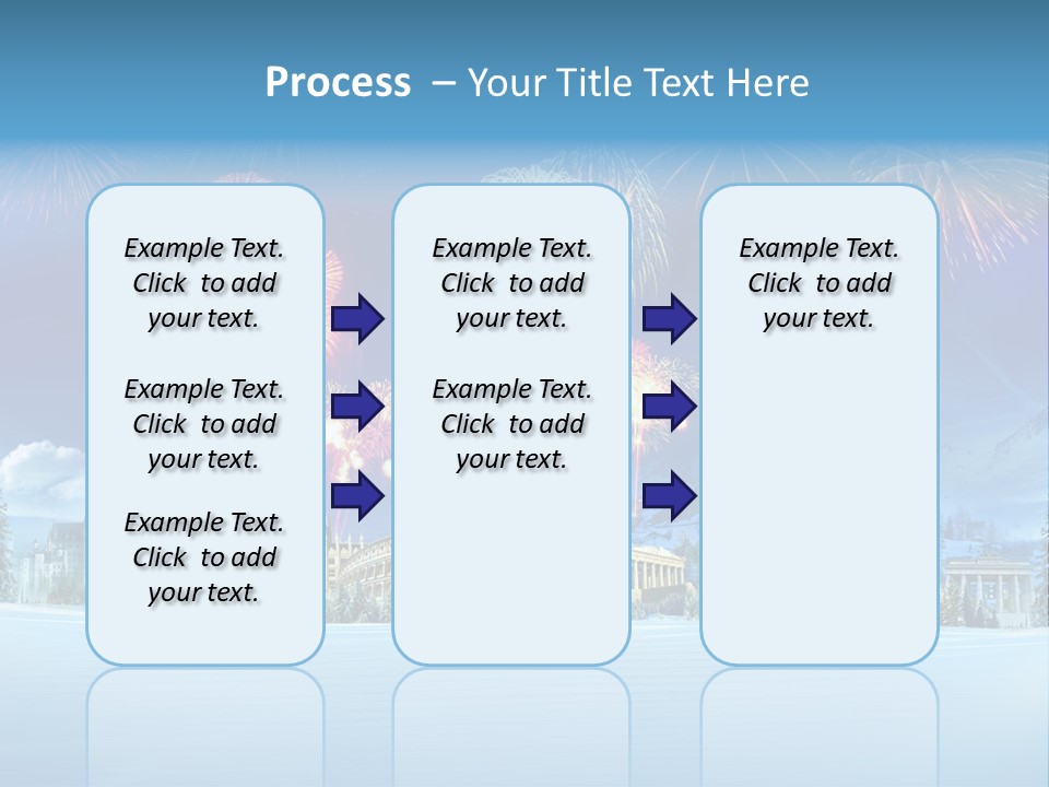 Rome Skiing Paris PowerPoint Template