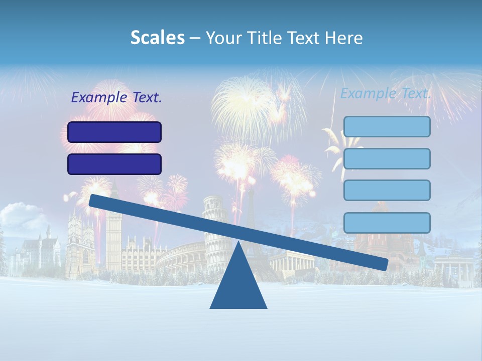 Rome Skiing Paris PowerPoint Template