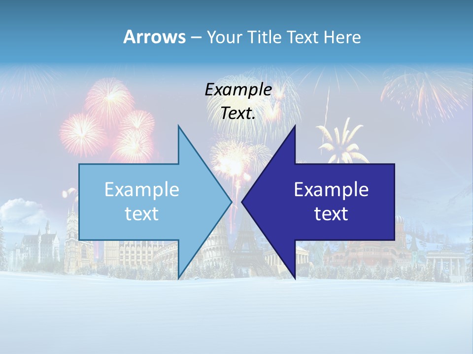 Rome Skiing Paris PowerPoint Template