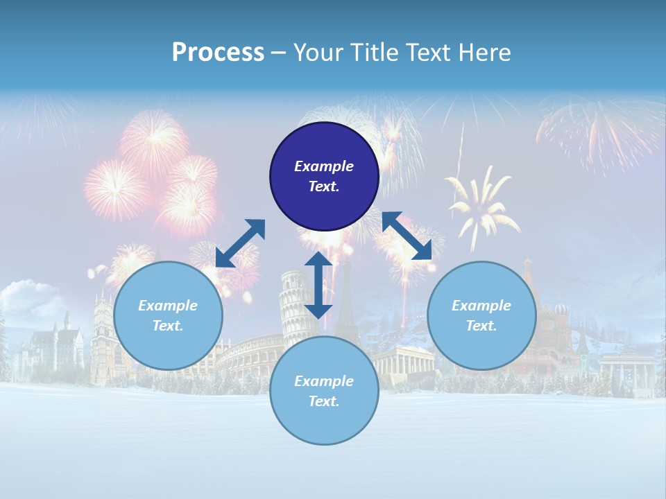 Rome Skiing Paris PowerPoint Template