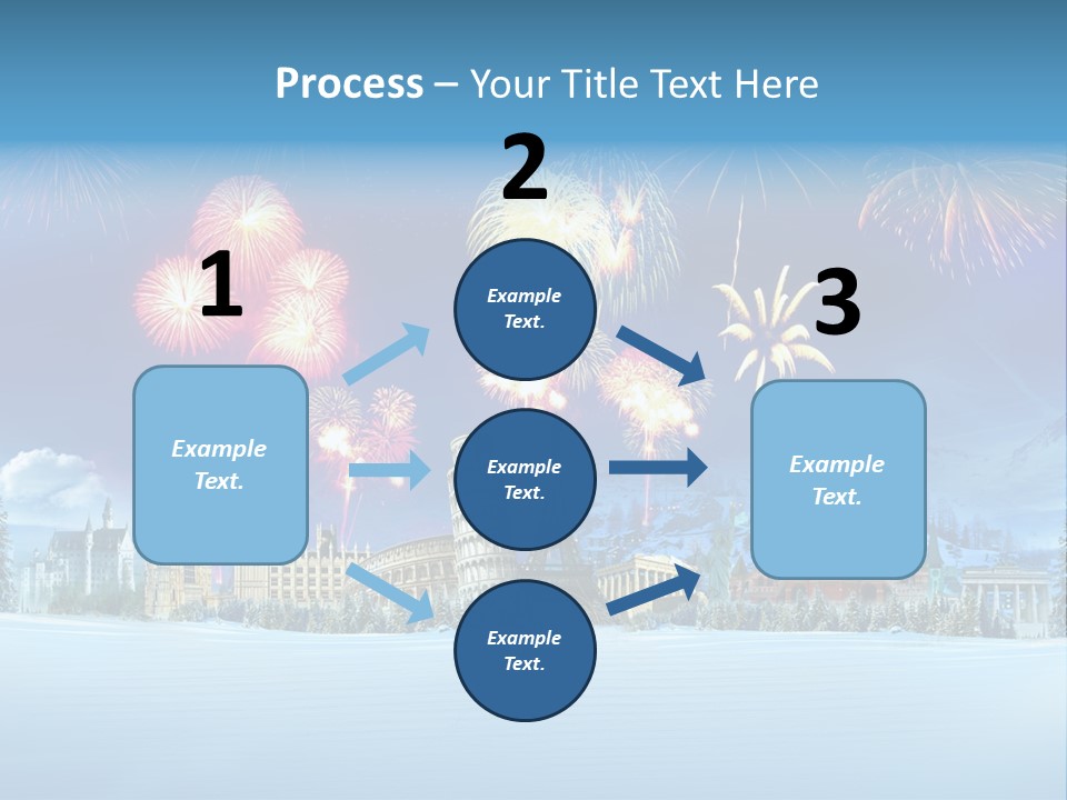 Rome Skiing Paris PowerPoint Template