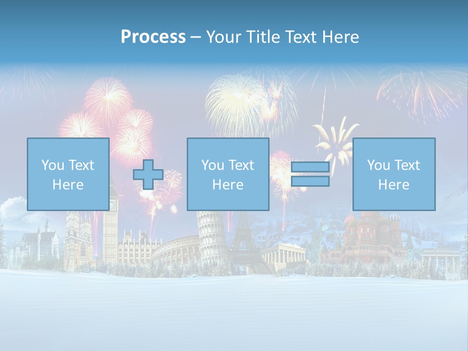 Rome Skiing Paris PowerPoint Template