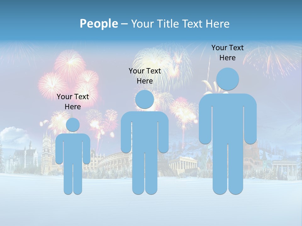 Rome Skiing Paris PowerPoint Template