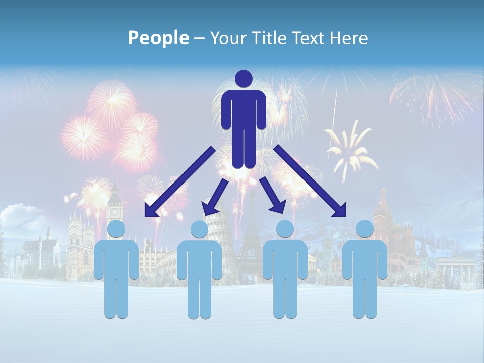 Rome Skiing Paris PowerPoint Template