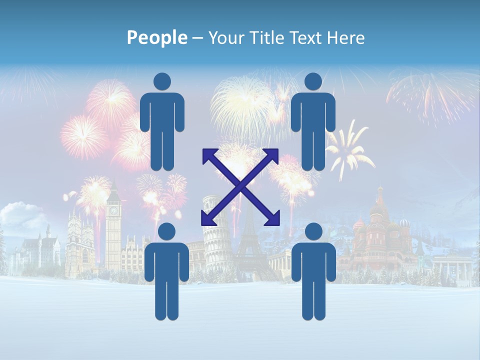 Rome Skiing Paris PowerPoint Template