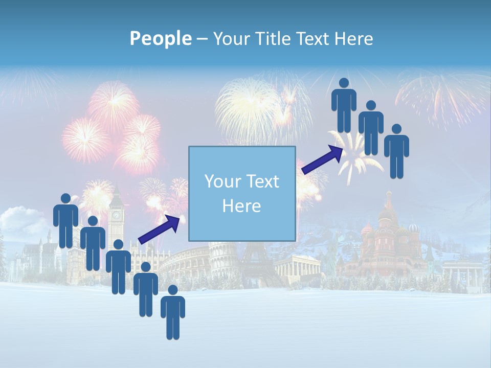 Rome Skiing Paris PowerPoint Template