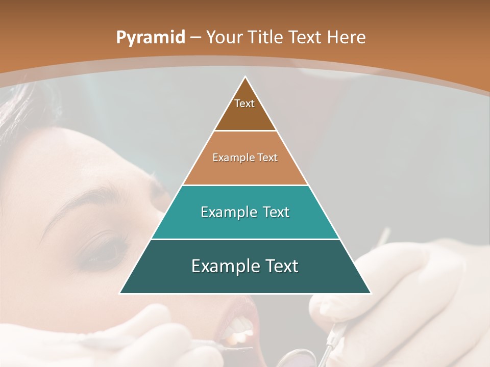 Male Caucasian Mouth PowerPoint Template