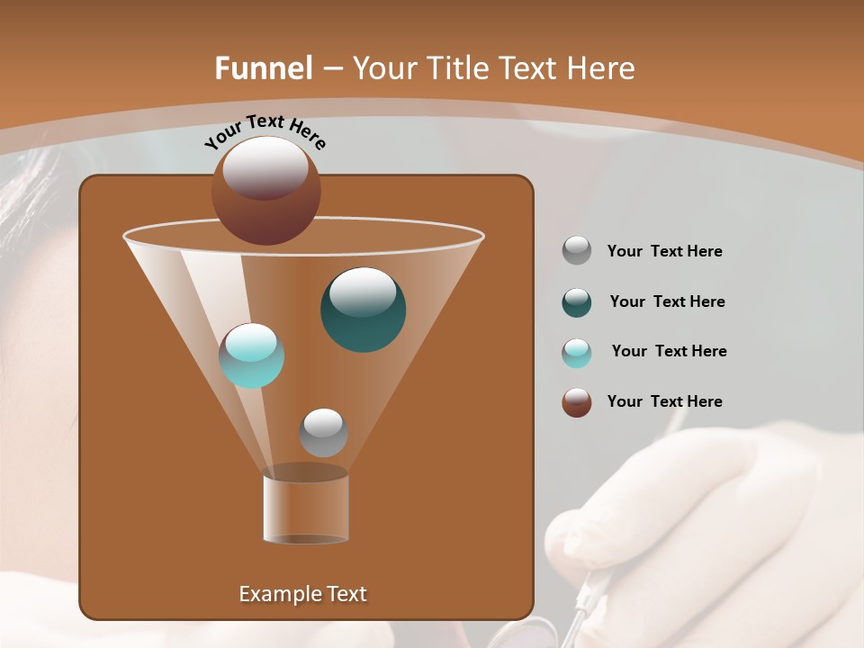 Male Caucasian Mouth PowerPoint Template