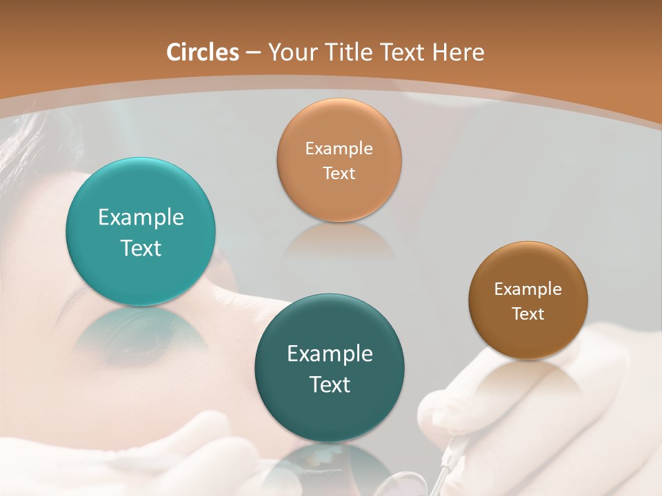 Male Caucasian Mouth PowerPoint Template