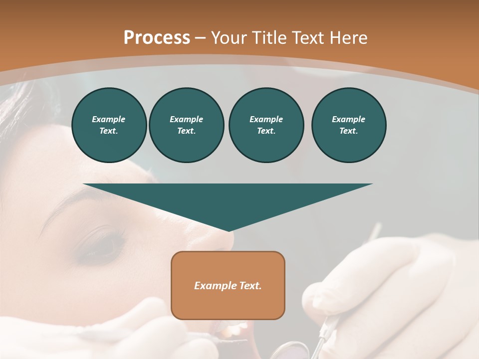 Male Caucasian Mouth PowerPoint Template