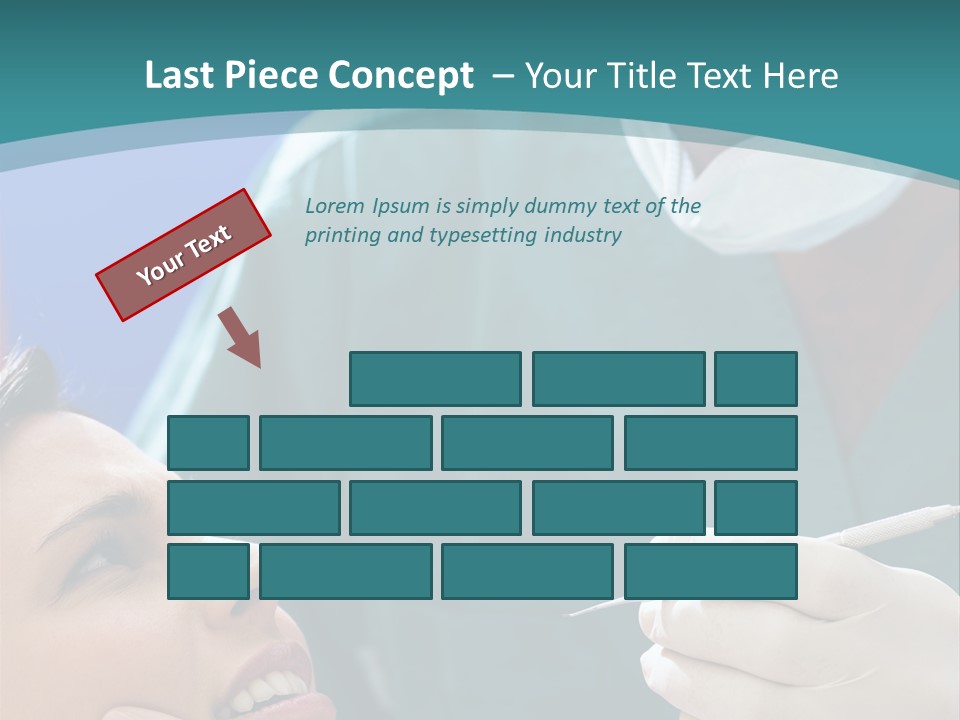 Two People Open Examining PowerPoint Template