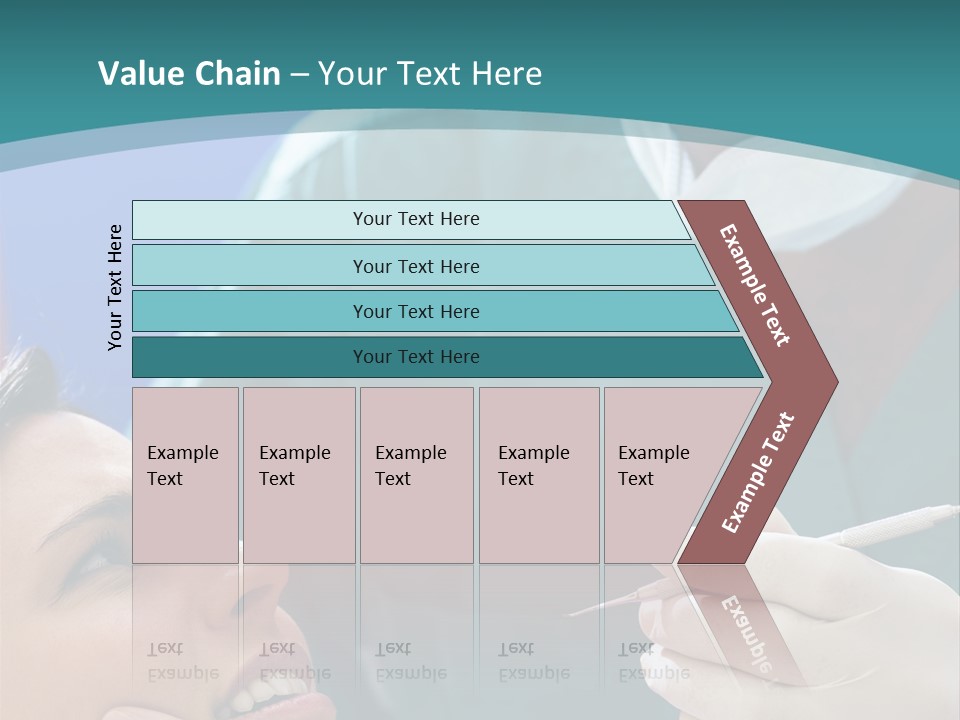 Two People Open Examining PowerPoint Template