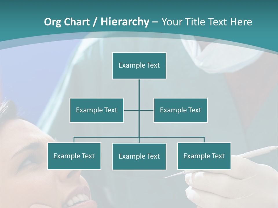 Two People Open Examining PowerPoint Template