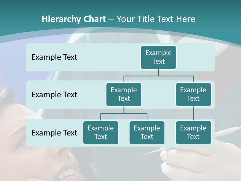 Two People Open Examining PowerPoint Template