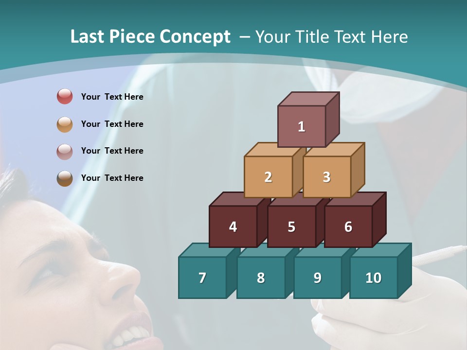 Two People Open Examining PowerPoint Template