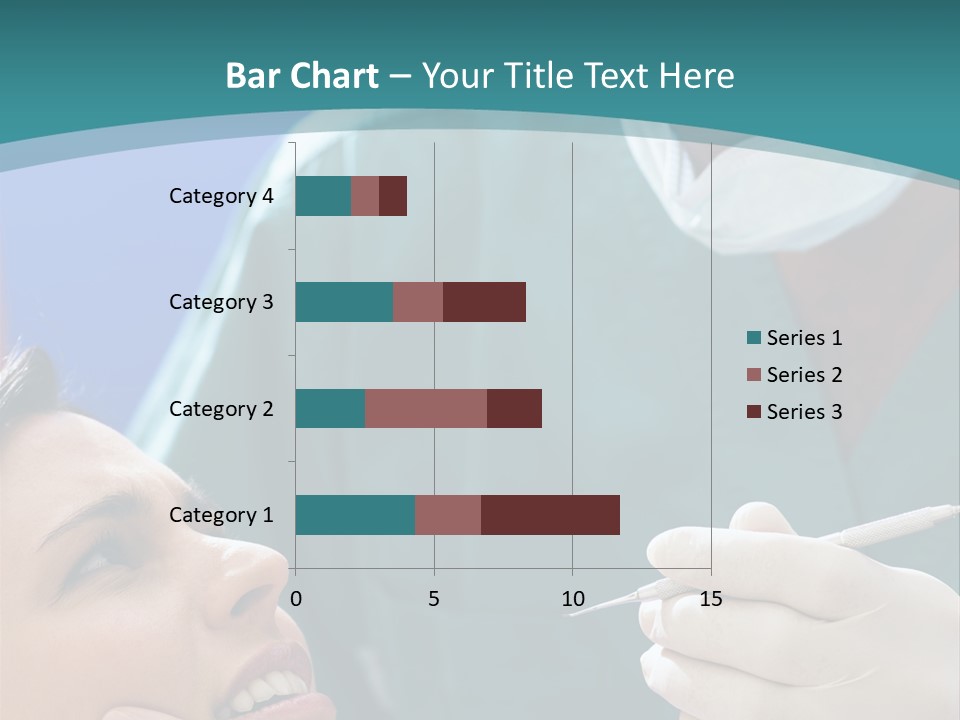 Two People Open Examining PowerPoint Template
