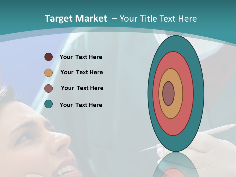 Two People Open Examining PowerPoint Template