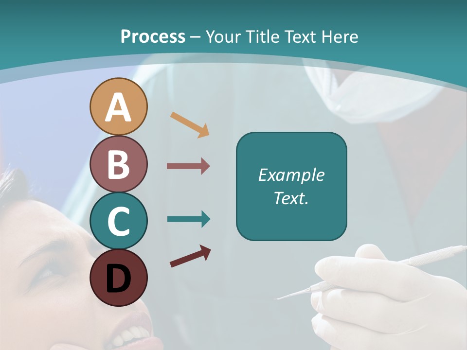 Two People Open Examining PowerPoint Template