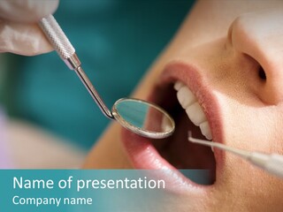 Surgeon Dentist Professional Occupation PowerPoint Template