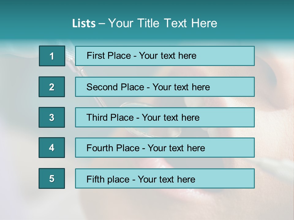 Surgeon Dentist Professional Occupation PowerPoint Template