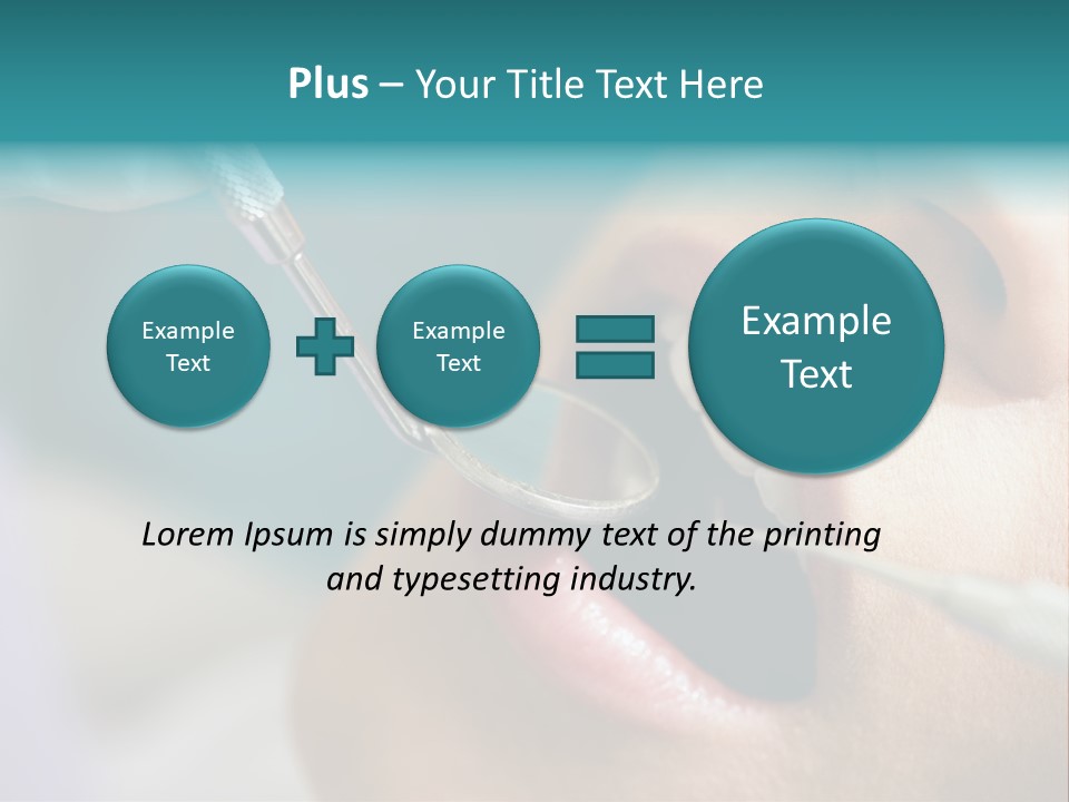 Surgeon Dentist Professional Occupation PowerPoint Template
