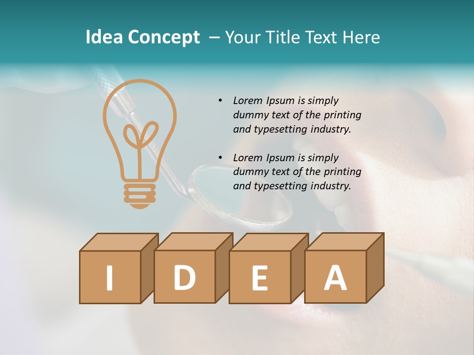 Surgeon Dentist Professional Occupation PowerPoint Template