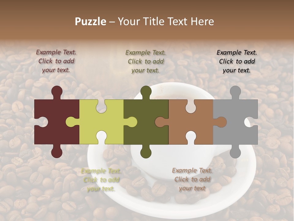 Aromatic Caffeine Drink PowerPoint Template